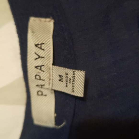 Navy blue tank top from Papaya size m - Picture 2 of 7